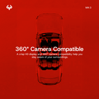 MK-3 device with 360° camera compatibility and HD display.